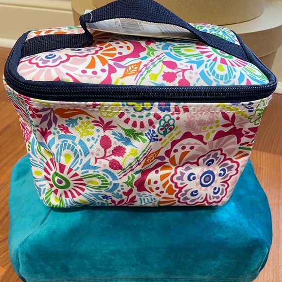 💕JUST IN! Summer Multicolor Cosmetic Case Makeup Bag - Picture 1 of 4
